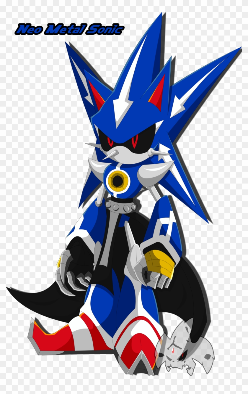 Astro Boy Vs Megaman Vs Mecha Naruto Vs Metal Sonic - Neo Metal Sonic Sonic X Clipart