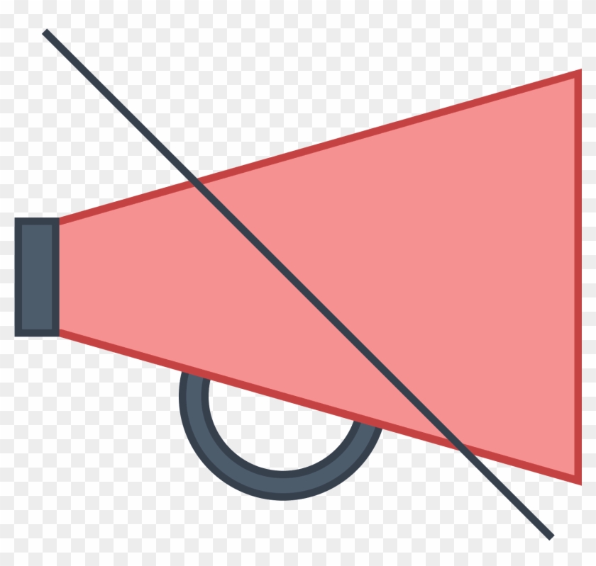 This Is A Picture Of A Handheld Bullhorn Loudspeaker Clipart #5785054