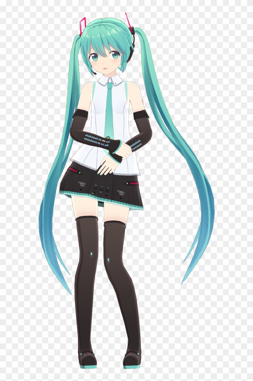 Rei Miku V4x - Hatsune Miku Tsumidango Mmd Clipart #5785073