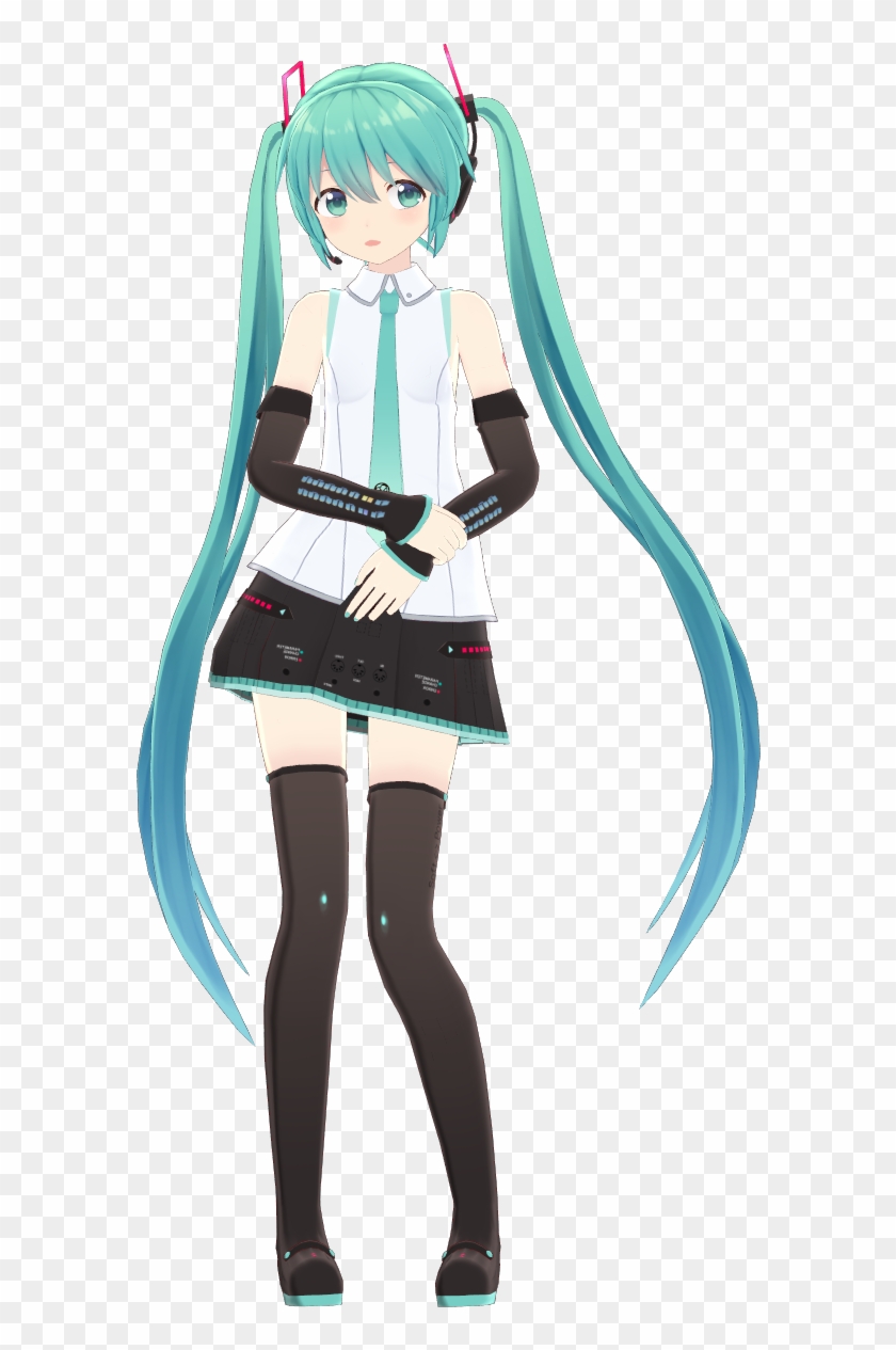 Rei Miku V4x - Hatsune Miku Tsumidango Mmd Clipart