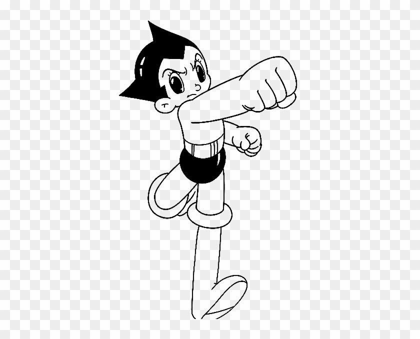 Astro Boy Colorea Dibujos 5 - Astro Boy Clipart #5785075