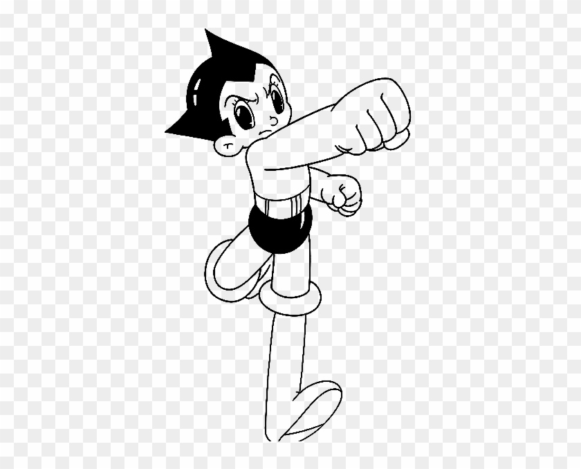 Astro Boy Colorea Dibujos 5 - Astro Boy Clipart