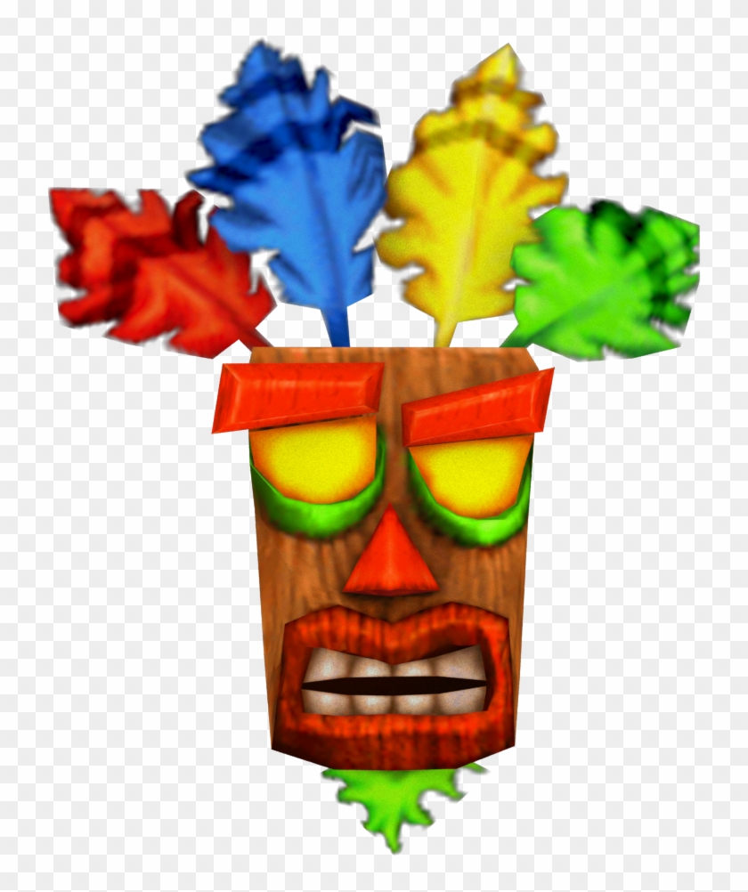 Aku Aku Mask-crash Bandicoot - Crash Nitro Kart Aku Aku Clipart #5785078