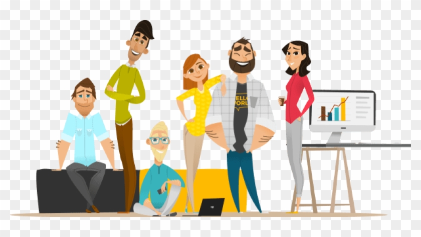 Digi Infy Digital-marketing - Digital Marketing Team Png Clipart