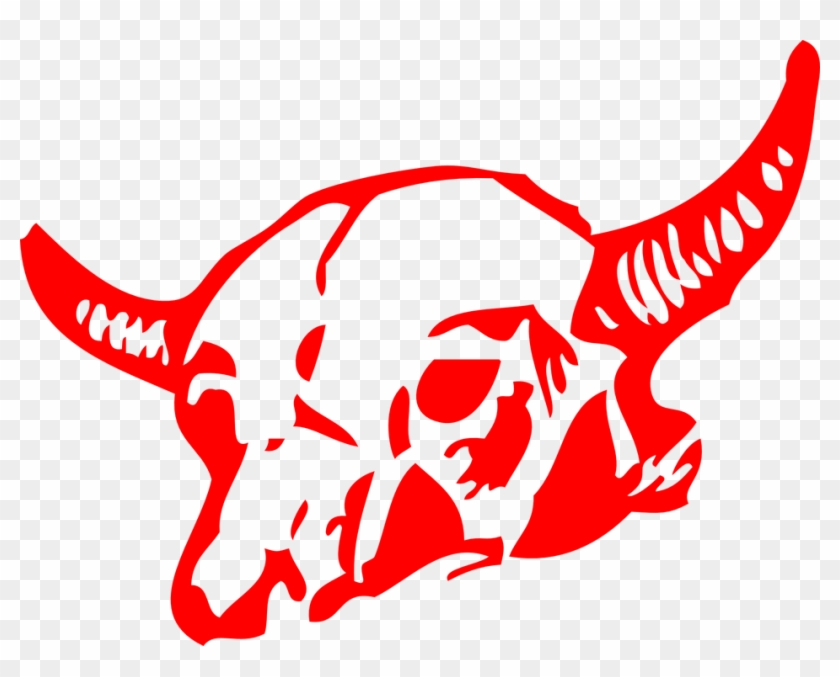 Image Vectorielle Gratuite Cr&226ne Taureau Vache Bovine - Skull Clipart #5785372