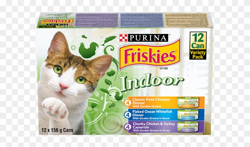 Friskies Wet Cat Indoor Variety Pack - Friskies Clipart