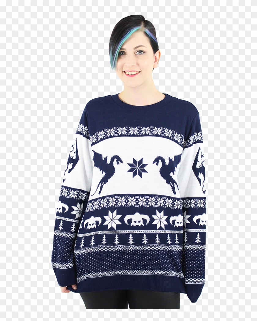 Skyrim Christmas Sweater Clipart #5785752