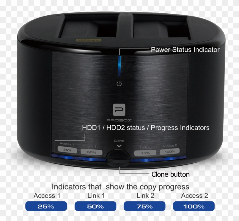 Standalone Hdd Duplicator With One-button - Hard Disk Drive Clipart #5785893