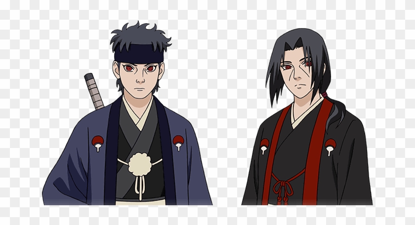 Sage Mode Sasuke & Naruto & Itachi & Shisui - Shisui Kimono Clipart #5786132