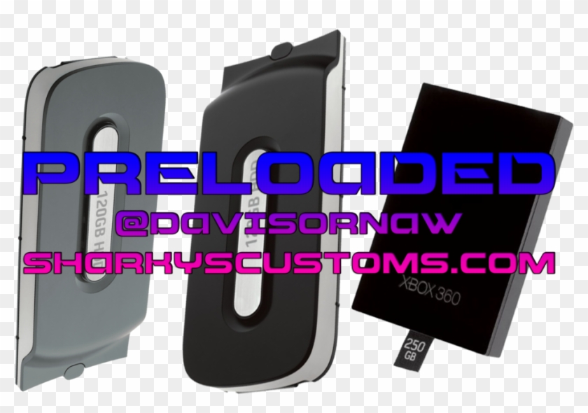 Hdd / Hard Drive For Rgh/jtag Only Phat Or Slim - Gadget Clipart