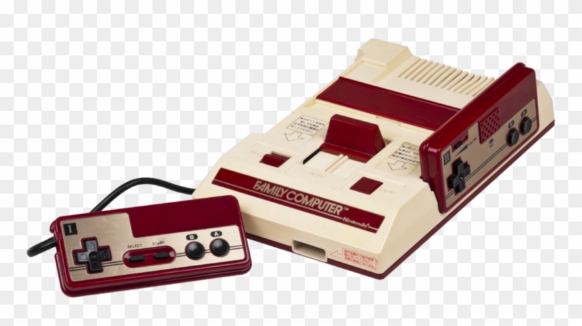 Nintendo Famicom Console Set - Japanese Nintendo Nes Clipart