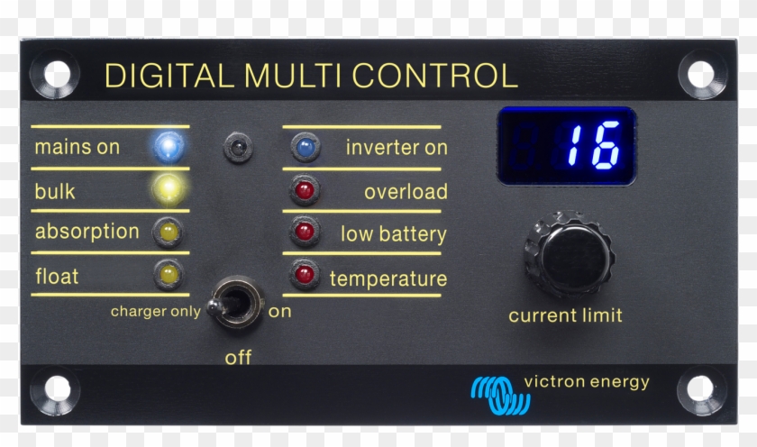 Digital Multi Control Panel - Digital Multi Control Victron Energy Clipart #5786551