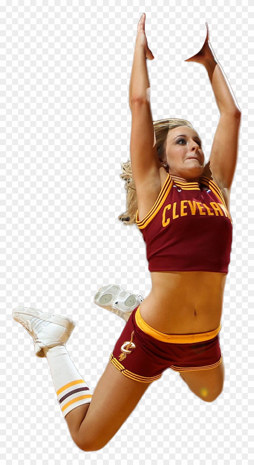 Jenna Marie Cleveland Cheerleader Slam Dunk - Dunking Transparent Clipart