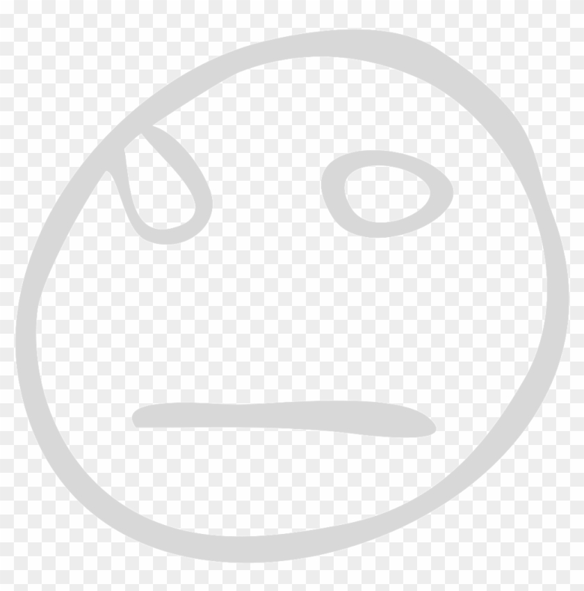 Meh-vector - Circle Clipart #5786878