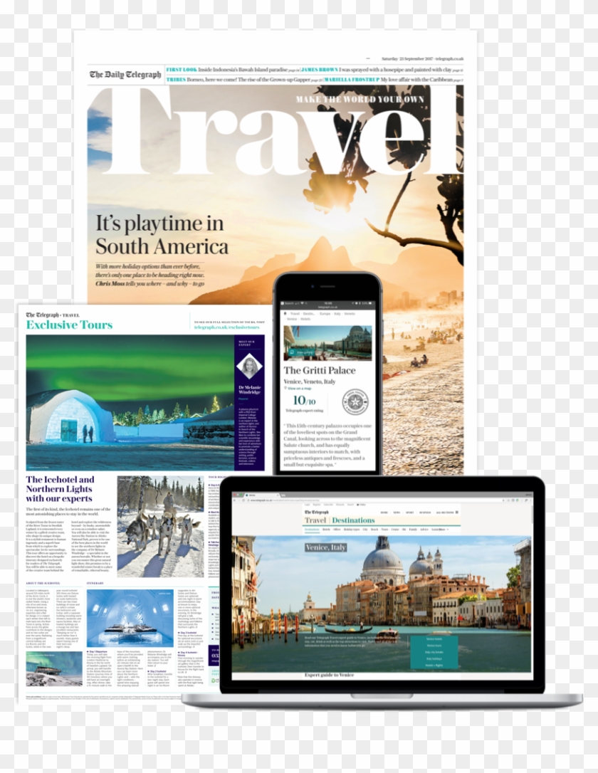 Telegraph Travel Provides Inspiration And Helps Our - Mobile Phone Clipart #5787256