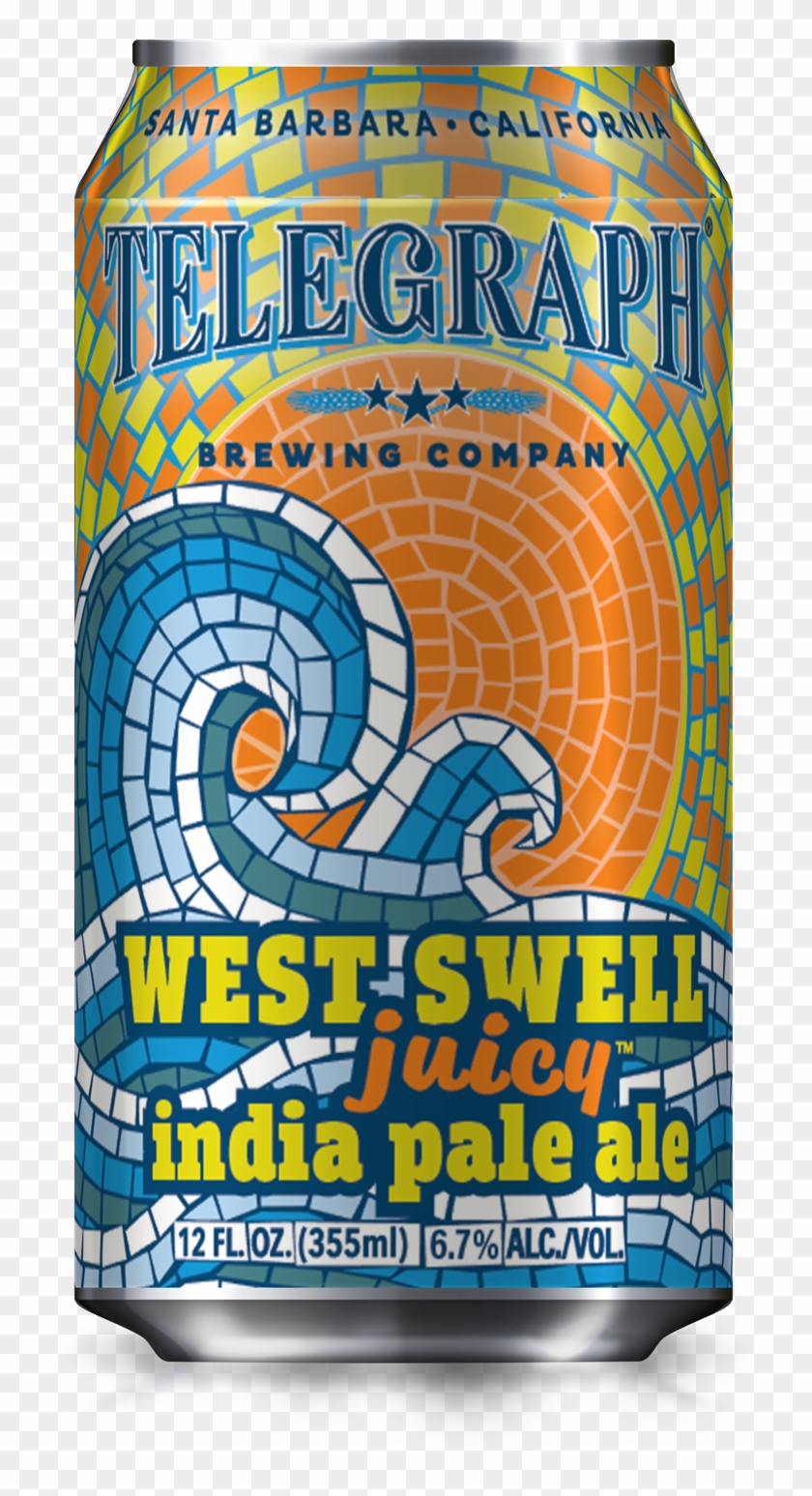 Telegraph Brewing Releases West Swell, A Juicy India - Poster Clipart #5787537