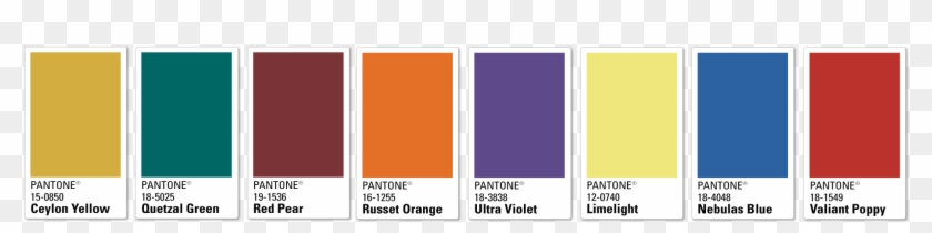 Chatham Gemstones With Pantone Fall Winter Palette - Gemstone Color Palette Clipart