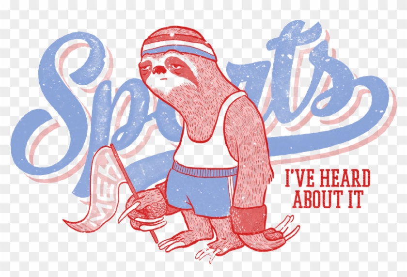 Sports Sloth Clipart #5787715
