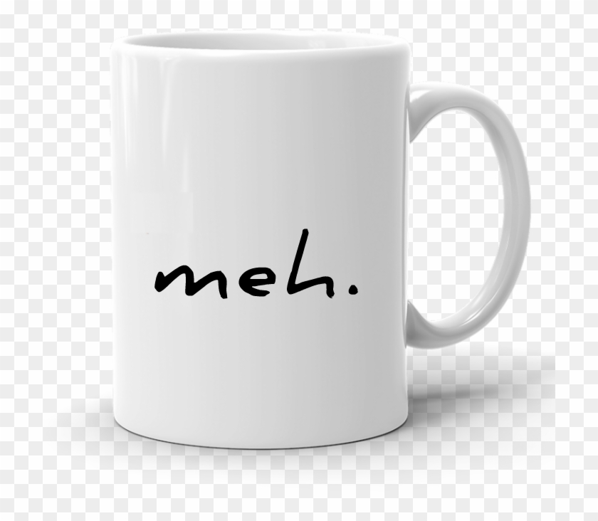 Home / Coffee Mugs / Meh Mug, White Ceramic, 11 Oz - Mug Clipart #5788131