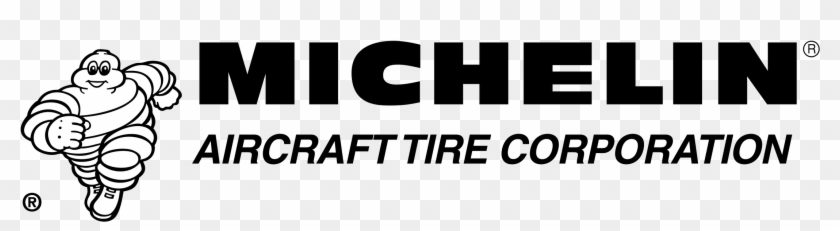 Michelin Aircraft Tire Logo Png Transparent - Michelin Clipart #5788170