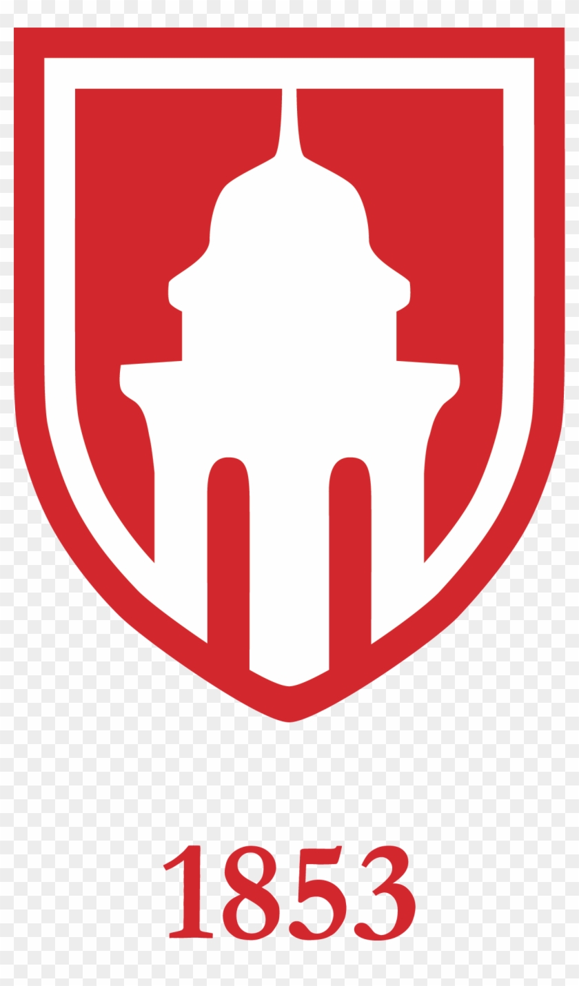 Mc Crest 1853 Red - Monmouth College Logo Transparent Clipart #5788210