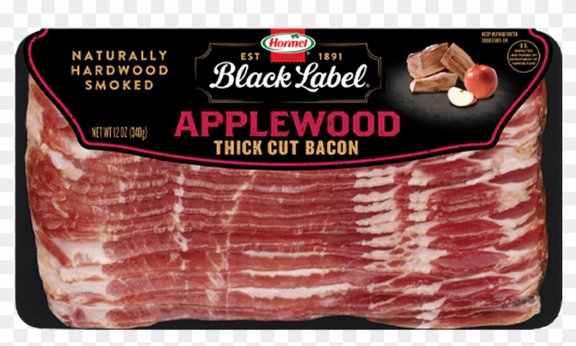 Transparent Bacon Applewood - Hormel Black Label Bacon Clipart