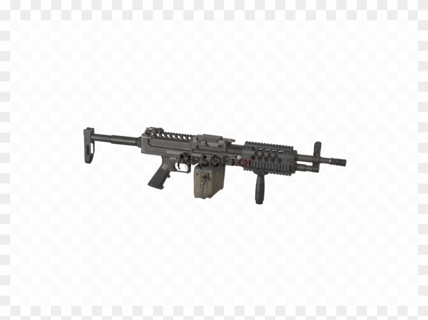 Stoner Lmg Airsoft Rifles - Assault Rifle Clipart