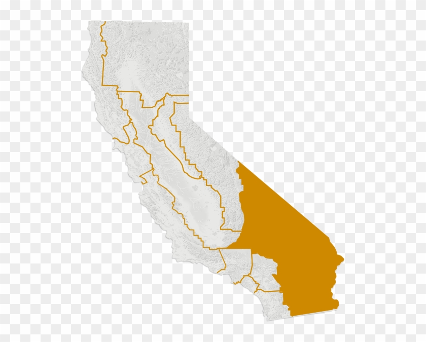 Coachella Valley Music & Arts Festival Vca Maps Deserts - California Desert Region Map Clipart #5788887