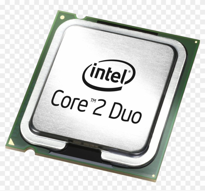 Cpu Processor - Intel Core 2 Duo Clipart #5789291