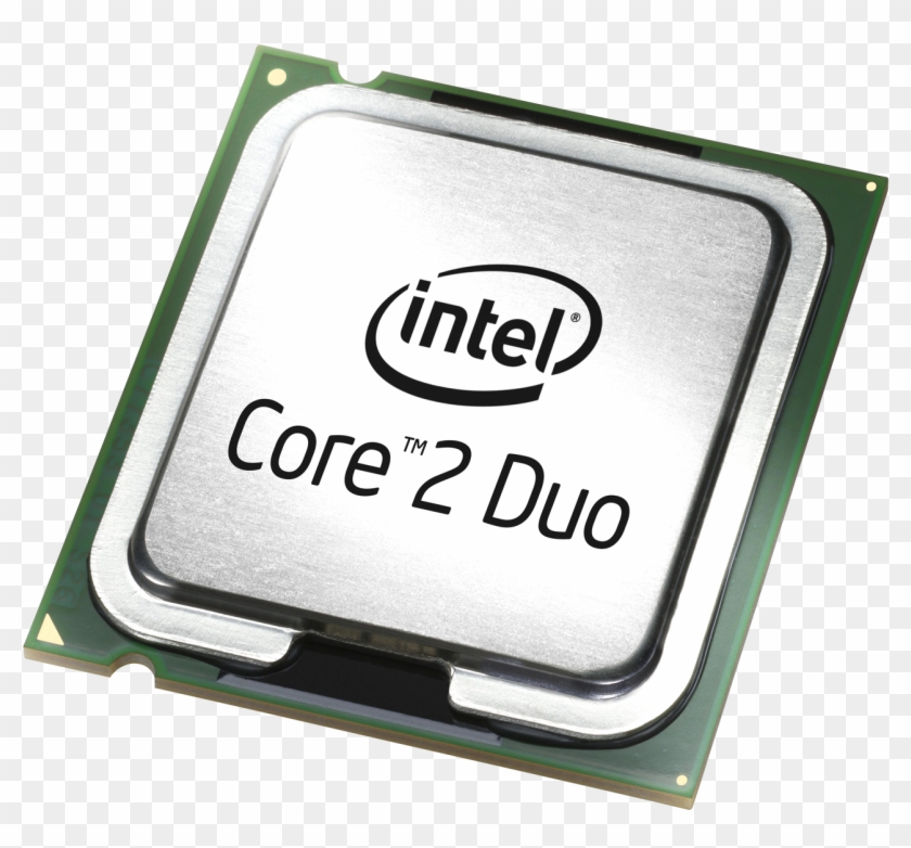 Cpu Processor - Intel Core 2 Duo Clipart