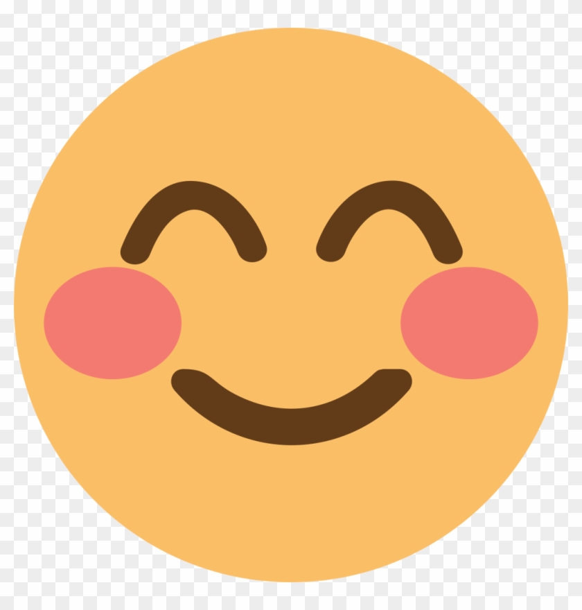 File - Emojione1 1f60a - Svg - Ville De Saint Etienne Clipart #5789319