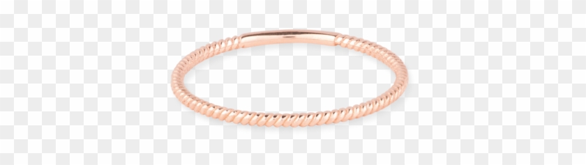 Twist Ring Rose Gold - Bangle Clipart