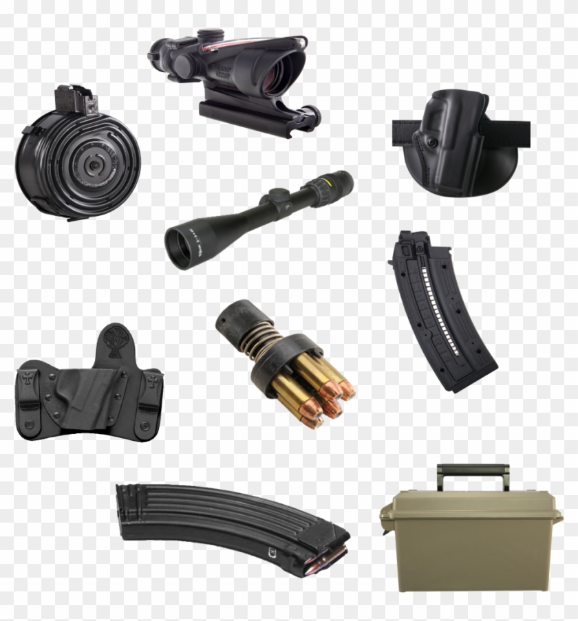Accessories - Gun Clipart