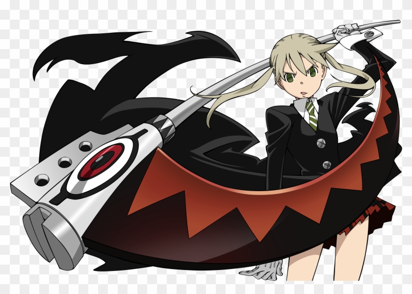 Soul Eater , Png Download - Maka And Soul Scythe Clipart #5789869