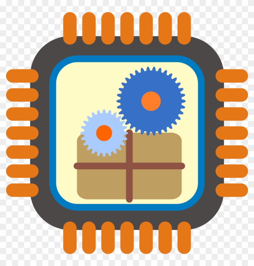 Processor Png - Microprocessor Clipart Transparent Png #5789906