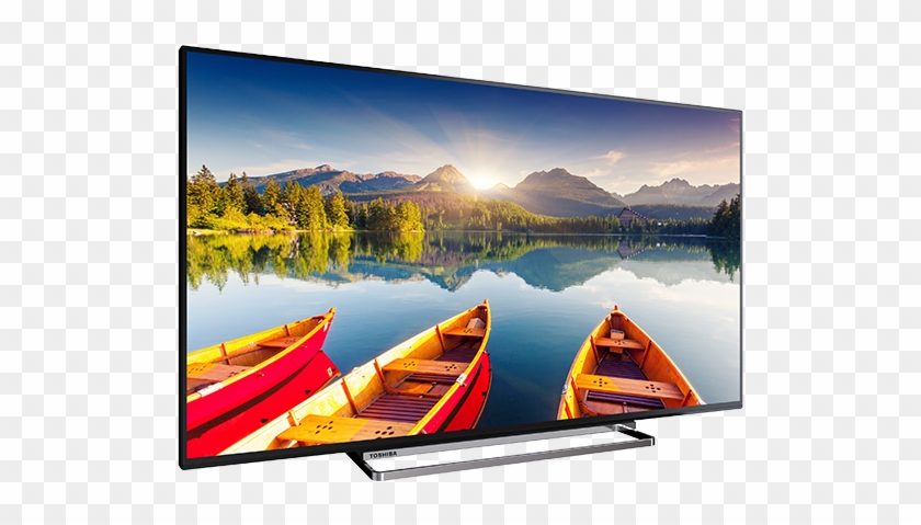 49" Toshiba Ultra Hd Tv Perspective - Papel De Parede Barcos Clipart #5790166
