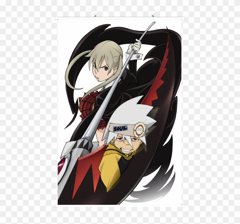 Wall Scroll Soul Eater Maka And Soul - Soul And Maka Soul Eater Clipart #5790208