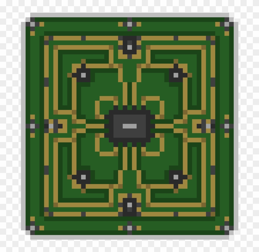 Computer Chip - Electronic Component Clipart