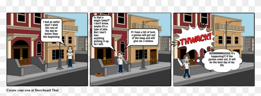 Rurqui's Comic - Our Day Out Scene 1 Clipart