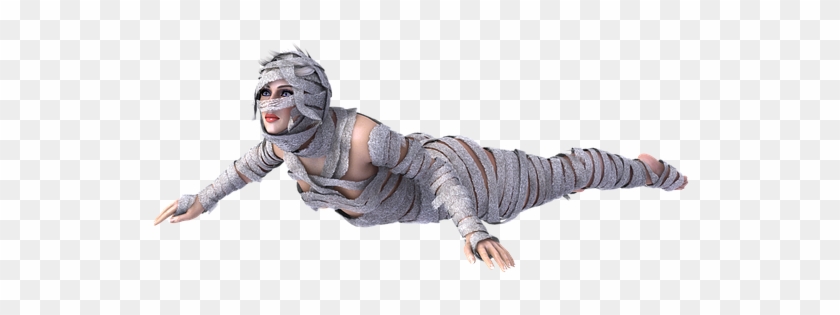 Wraps Bandages Mummy Monster 3d Rendering Woman - Goalkeeper Clipart #5791299