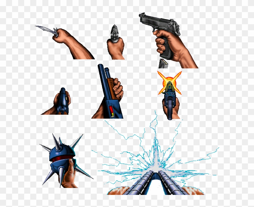 Clipart Gun Fps - Revolver - Png Download #5791827