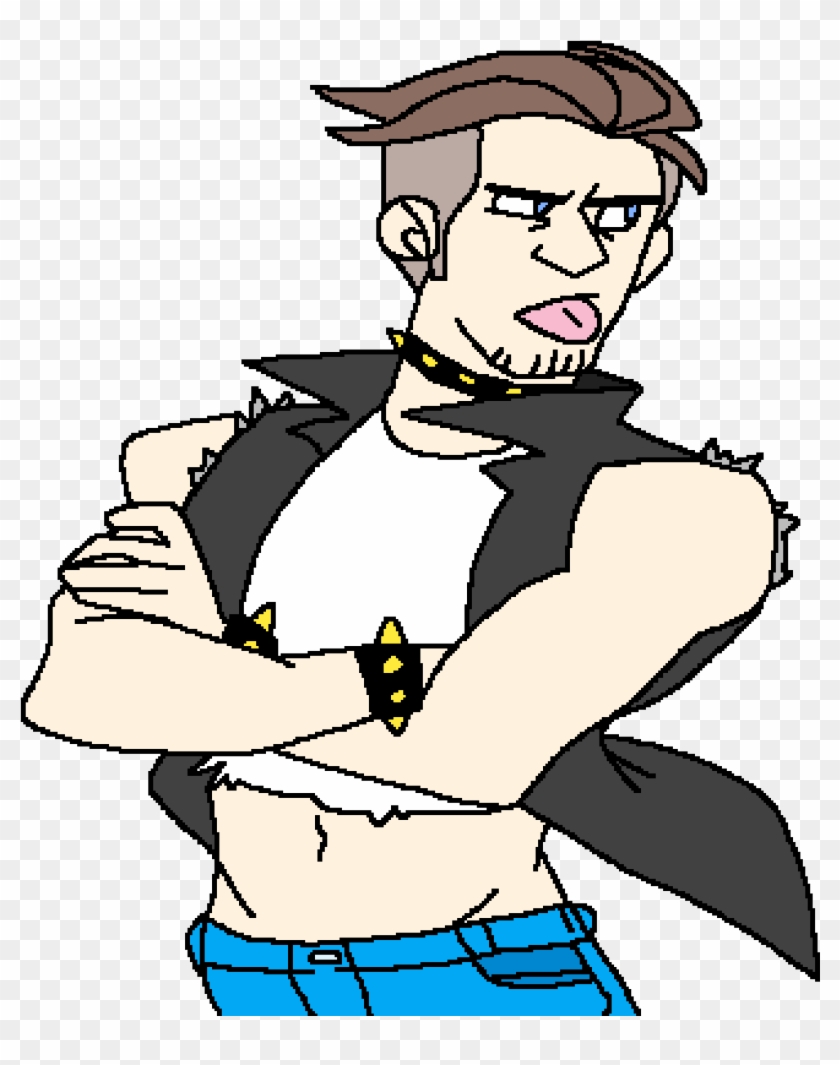 'c'mon Babe, You're Not Scary' - Cartoon Clipart