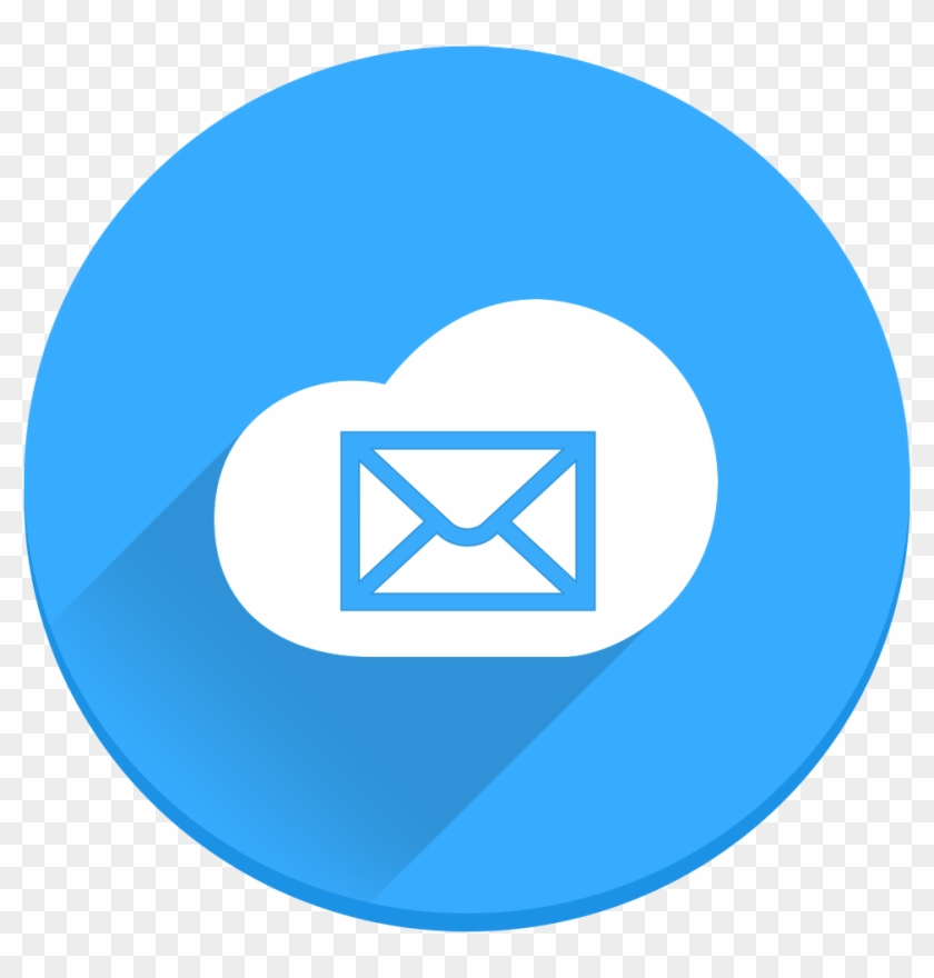 Moving Outlook To The Cloud - Facebook Messenger Round Icon Clipart