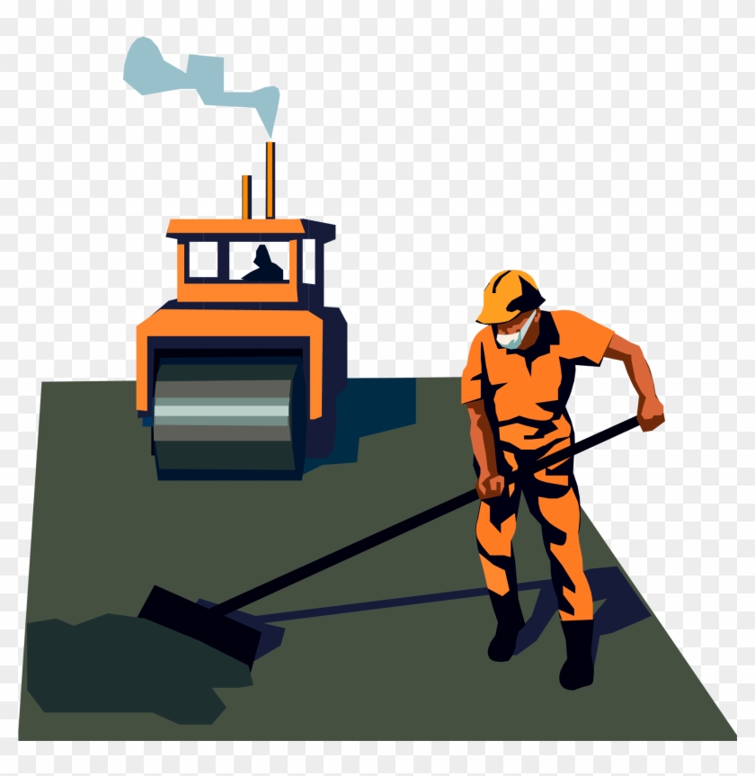 Asphalt Clipart Road Maintenance - Asphalt Clipart - Png Download #5792054