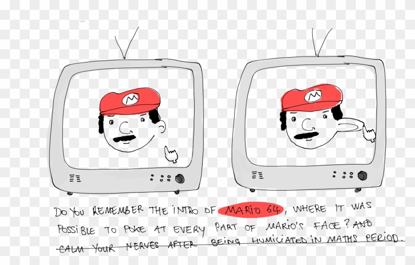 Super Mario 64 , Png Download - Cartoon Clipart