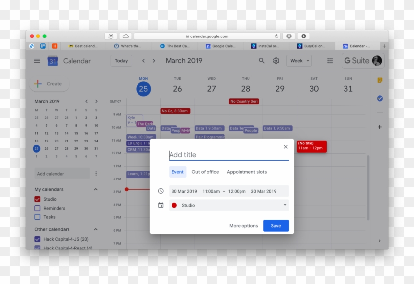 Google Calendar - Utility Software Clipart #5792575