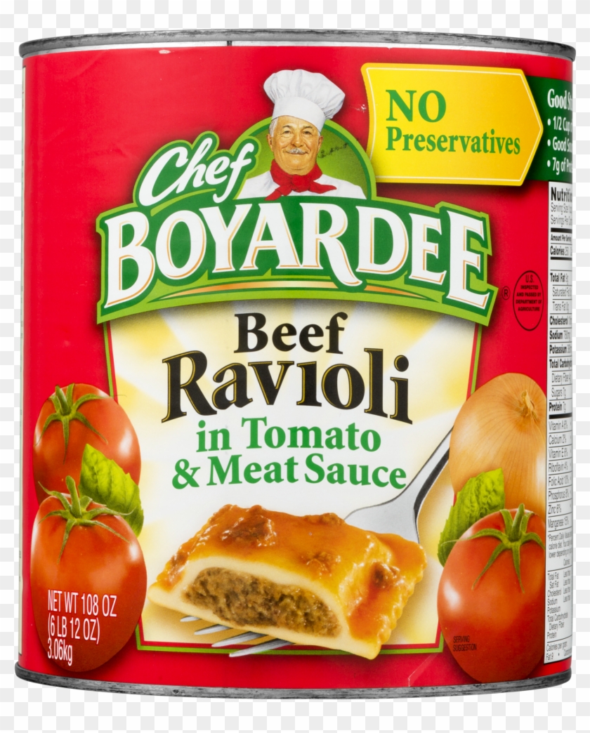 Food Beefaroni - Chef Boyardee Beef Ravioli Clipart #5793010