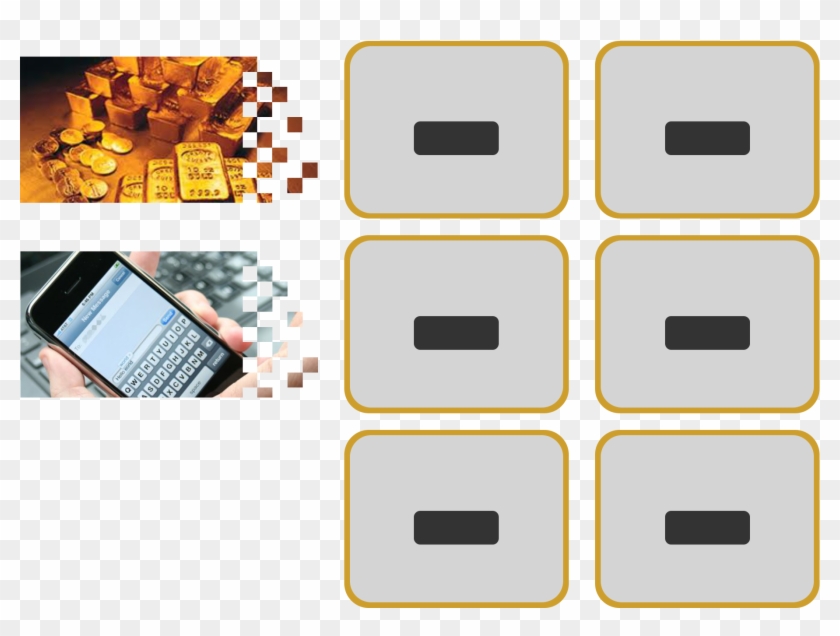 Gold, Silver, Platinum And Premium Mobile Phone Numbers - Mobile Phone Clipart #5793438