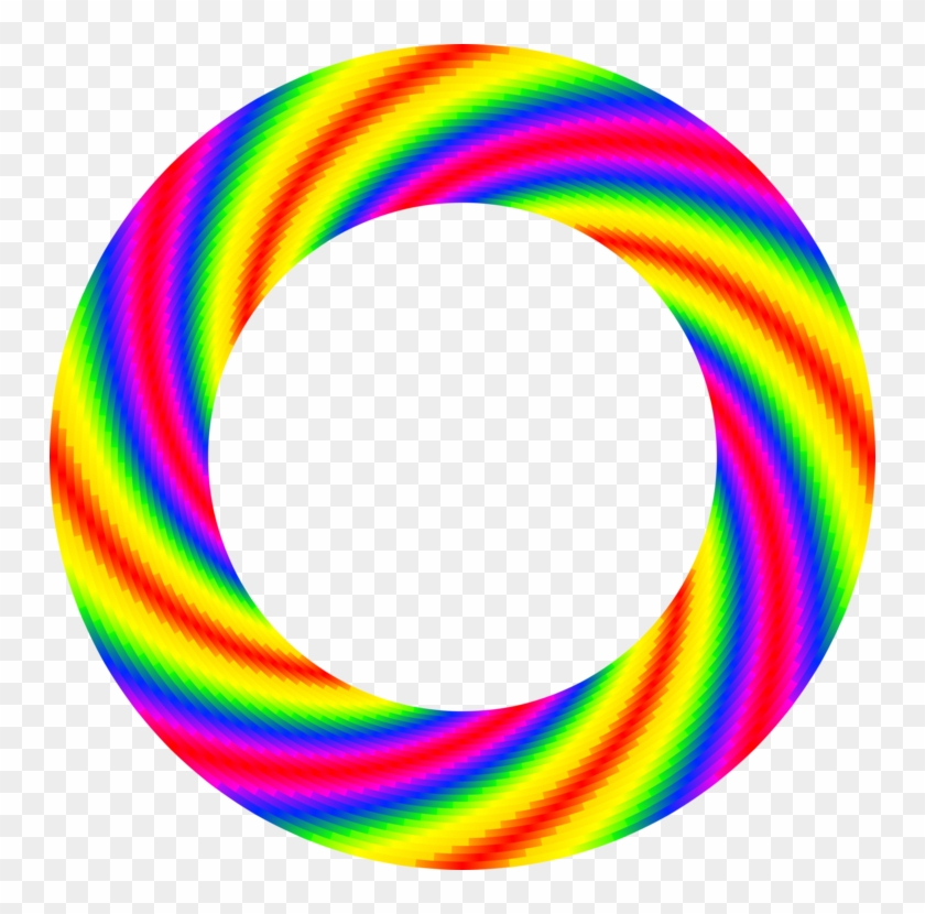Colourfall Circle Color Body Jewellery - Circle Clipart #5793539