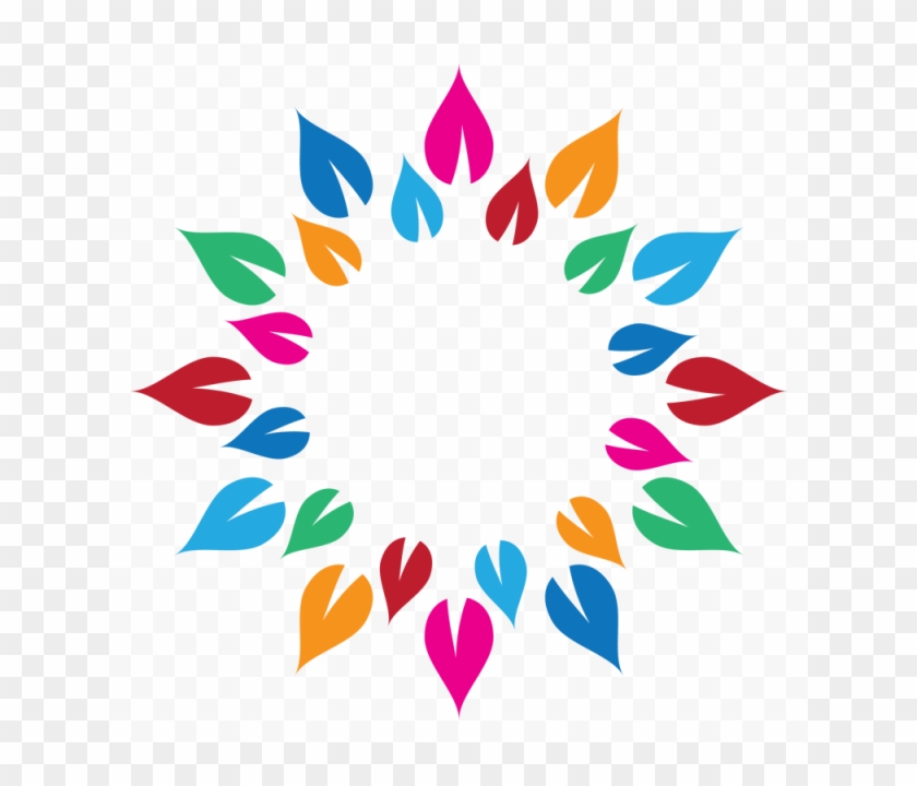 Colorful Vector Circle - Happy Holi Stickers For Whatsapp Clipart
